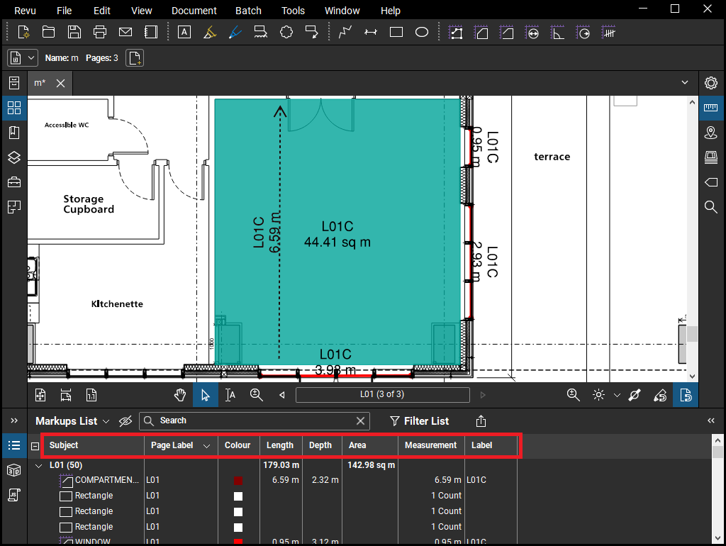 MEASUREMENT_FILE required columns