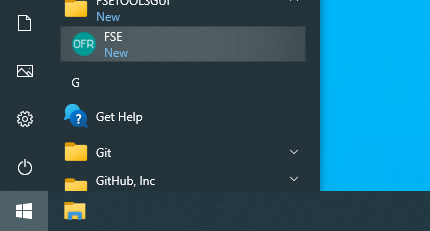 Setup: FSETools